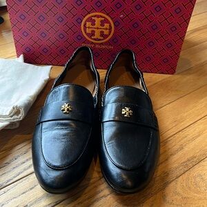 Tory Burch Womens Ballet Loafer Size 9 Black